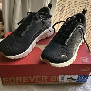 Black and White Athletic Sneakers